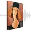 Artgeist Paveikslas - Amedeo Modigliani – Portrait of Jeanne Hebuterne in a Large Hat