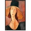 Artgeist Paveikslas - Amedeo Modigliani – Portrait of Jeanne Hebuterne in a Large Hat