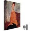 Artgeist Paveikslas - Amedeo Modigliani – Jeanne Hebuterne in a Geltona Sweater