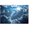 Artgeist Paveikslas - Animated Scenery: The Sun Battling with Clouds
