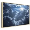 Artgeist Paveikslas - Animated Scenery: The Sun Battling with Clouds