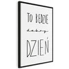 Artgeist Paveikslas - Art of Words (1-part) - Inspirational Juodas Text on Baltas