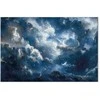 Artgeist Paveikslas - Astronomical Wonders: Clouds and Stars in Harmonious Combination