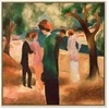 Artgeist Paveikslas - August Macke – Lady in Žalias Jacket