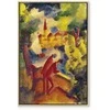 Artgeist Paveikslas - August Macke – Men on the Road by the Lake
