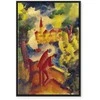 Artgeist Paveikslas - August Macke – Men on the Road by the Lake