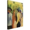 Artgeist Paveikslas - August Macke – Walker under trees (Walker in the park)
