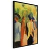 Artgeist Paveikslas - August Macke – Walker under trees (Walker in the park)