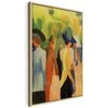 Artgeist Paveikslas - August Macke – Walker under trees (Walker in the park)