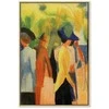 Artgeist Paveikslas - August Macke – Walker under trees (Walker in the park)