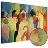 Artgeist Paveikslas - August Macke – With a Geltona Jacket