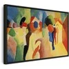 Artgeist Paveikslas - August Macke – With a Geltona Jacket