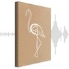 Artgeist Paveikslas - Baltas Flamingo (1 Part) Vertical