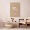 Artgeist Paveikslas - Baltas Flamingo (1 Part) Vertical