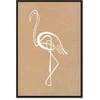 Artgeist Paveikslas - Baltas Flamingo (1 Part) Vertical