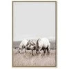 Artgeist Paveikslas - Baltas Horses (1 Part) Vertical