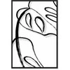 Artgeist Paveikslas - Baltas Monstera (1 Part) Vertical