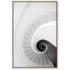 Artgeist Paveikslas - Baltas Stairs (1 Part) Vertical