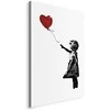 Artgeist Paveikslas - Banksy: Girl with Balloon (1 Part) Vertical