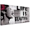 Artgeist Paveikslas - Banksy: Life is Beautiful