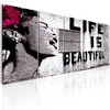 Artgeist Paveikslas - Banksy: Life is Beautiful