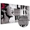 Artgeist Paveikslas - Banksy: Life is Beautiful