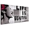 Artgeist Paveikslas - Banksy: Life is Beautiful