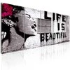 Artgeist Paveikslas - Banksy: Life is Beautiful