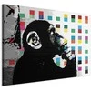 Artgeist Paveikslas - Banksy The Thinker Monkey