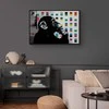 Artgeist Paveikslas - Banksy The Thinker Monkey