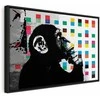 Artgeist Paveikslas - Banksy The Thinker Monkey