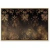 Artgeist Paveikslas - Baroque Ornaments in Patinated Gold and Browns: Retro Motif
