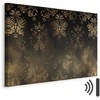 Artgeist Paveikslas - Baroque Ornaments in Patinated Gold and Browns: Retro Motif