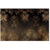 Artgeist Paveikslas - Baroque Ornaments in Patinated Gold and Browns: Retro Motif
