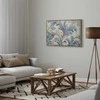 Artgeist Paveikslas - Baroque Ornaments in Light Kreminis-Mėlyna Hues
