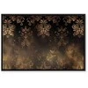 Artgeist Paveikslas - Baroque Ornaments in Patinated Gold and Browns: Retro Motif