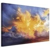 Artgeist Paveikslas - Beautiful Sunset - Clouds in Warm Shades