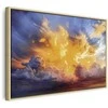 Artgeist Paveikslas - Beautiful Sunset - Clouds in Warm Shades