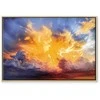 Artgeist Paveikslas - Beautiful Sunset - Clouds in Warm Shades