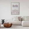 Artgeist Paveikslas - Berlin in Watercolours (1 Part) Vertical