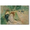 Artgeist Paveikslas - Berthe Morisot – Sur un banc de Bois de Boulogne