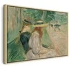 Artgeist Paveikslas - Berthe Morisot – Sur un banc de Bois de Boulogne