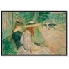 Artgeist Paveikslas - Berthe Morisot – Sur un banc de Bois de Boulogne