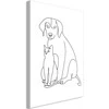 Artgeist Paveikslas - Best Friends (1 Part) Vertical