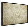 Artgeist Paveikslas - Botanical Motif with Leaves and Vines in Sand Colors