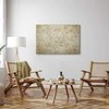 Artgeist Paveikslas - Botanical Motif with Leaves and Vines in Sand Colors