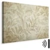 Artgeist Paveikslas - Botanical Motif with Leaves and Vines in Sand Colors