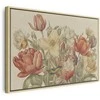 Artgeist Paveikslas - Bouquet of flowers on a cream background