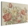 Artgeist Paveikslas - Bouquet of flowers on a cream background