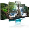 Artgeist Paveikslas - Buddha and waterfall